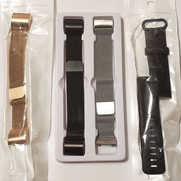 Fit bit charger bands 4 pack NWT - Picture 1 of 2